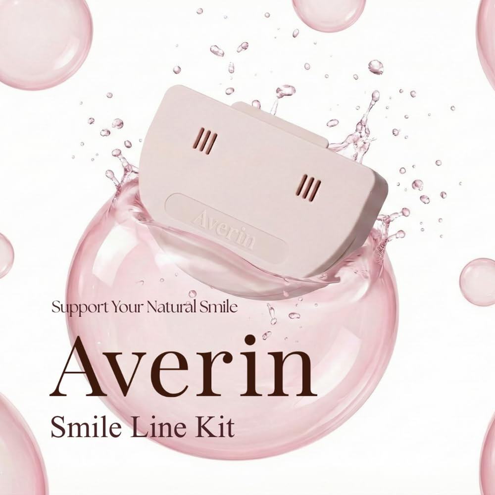 Averin Smile Line Care Kit with UV Case - Moldable Facial Tool